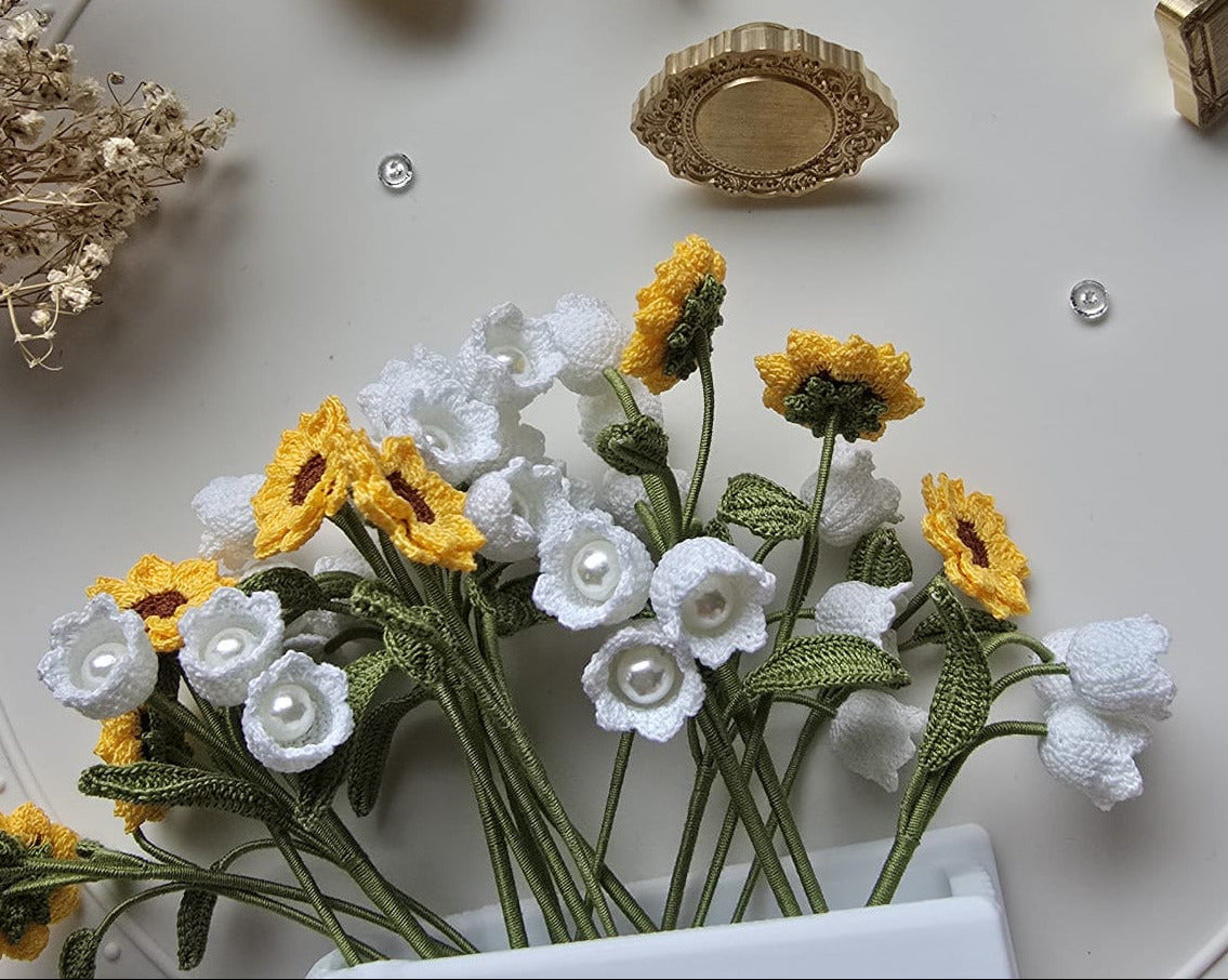 Lily of the Valley Crochet Bookmark - Rosewood Cottage