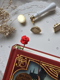 Rose Crochet Bookmark - Rosewood Cottage
